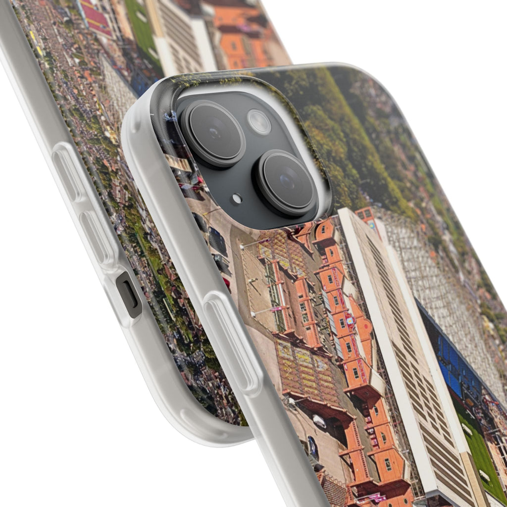 Villa Park Aerial Phone Case — Flexible Protective Flexi Case (Aston Villa, AVFC)