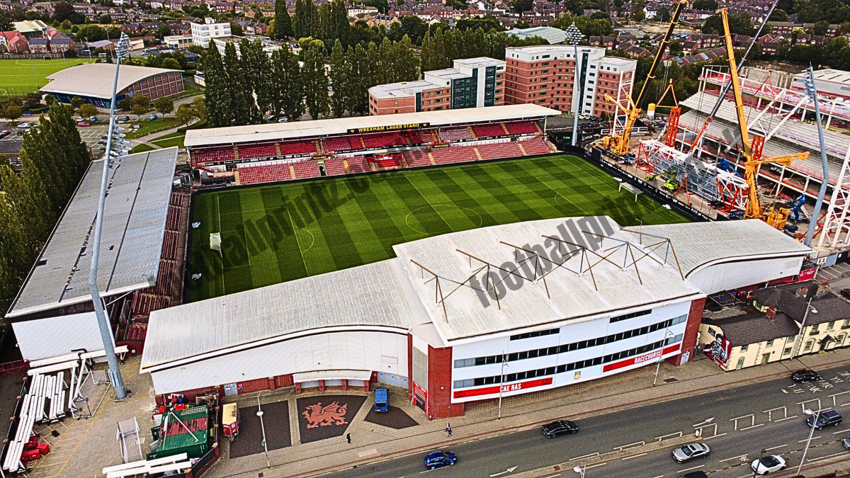 Wrexham AFC — Racecourse Ground — High-Resolution Digital Downloa